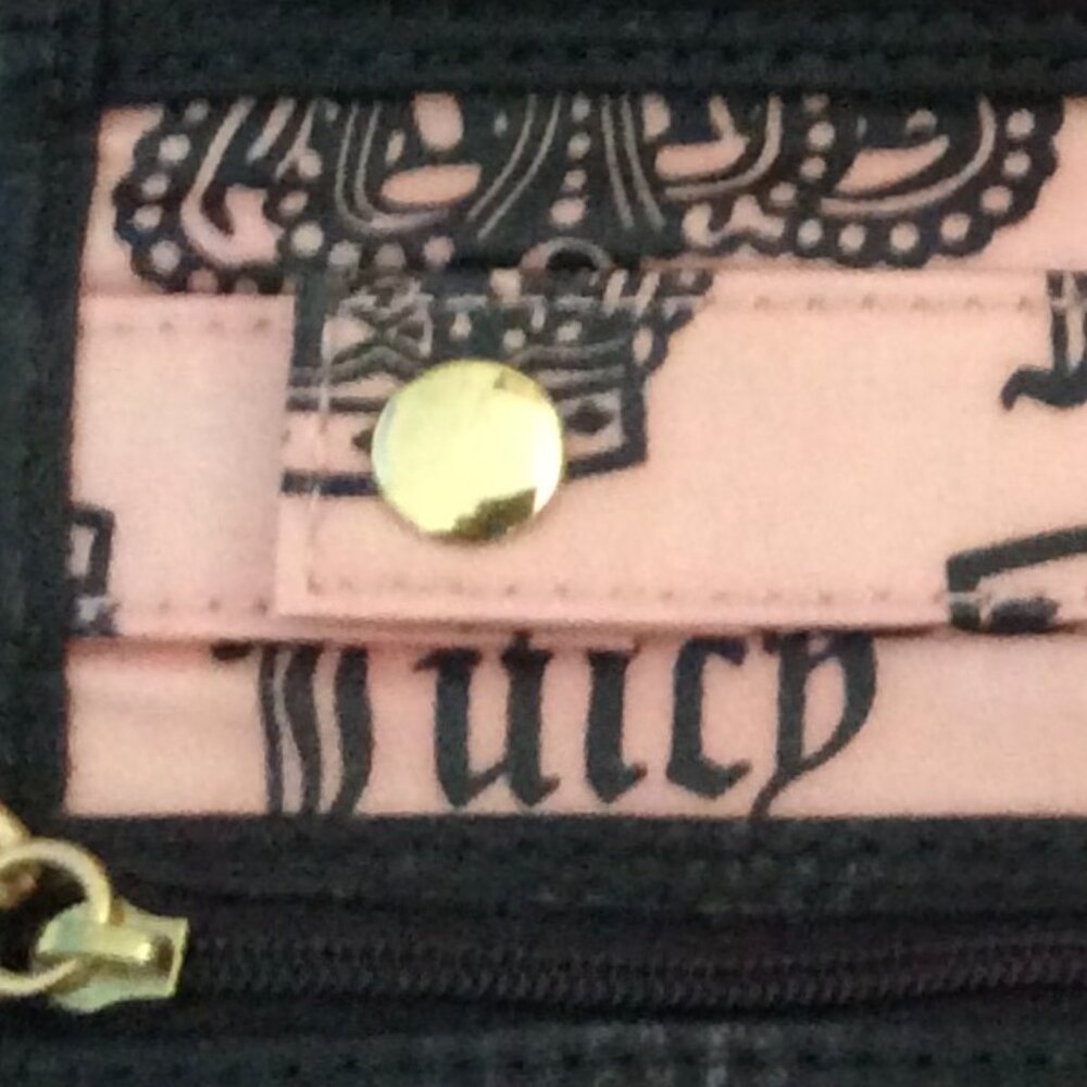 Vtg Y2K Juicy Couture Mon Amour Makeup/Cosmetic/Toiletry Travel Bag w/Handles - Picture 7 of 11